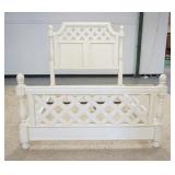 1246	PENNSYLVANIA HOUSE BED W/RAILS & CENTER SUPPORTS, MADE IN HONDURAS EXPRESSLY FOR PENNSYLVANIA H
