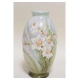 1262	CERAMIC ART STUDIOS BELLEEK FORAL VASE, 7 3/4 IN HIGH