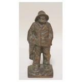 1293	CAST IRON SALTY DOG DOORSTOP, 6 3/4 IN HIGH