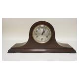 1296	SETH THOMAS MANTLE CLOCK W/CHIME & KEY, 20 1/2 IN WIDE X 9 1/2 IN HIGH