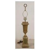 1098	CHAPMAN BRASS LAMP 1990, 34 IN H 