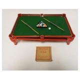1117	BRINKMANS NO 825 TOY POOL TABLE, 17 IN X 11 1/2 IN X 4 IN HIGH