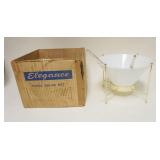 1141	ELEGANCE #D902 SALAD SET W/ORIGINAL BOX