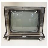 1142	PHILCO TOWNHOUSE MIDCENTURY MODERN TV, 1962, UNTESTED, SOLD AS IS, 23 1/4 IN WIDE X 18 3/4 IN H