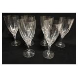 1275	GORHAM LEAD CRYSTAL CHAMPAGNES, WEST GERMAN, LOT OF 6, 8 1/4 IN