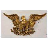 1278	LARGE WALL HANGING EAGLE, COMPOSITE, 38 IN X 17 IN HIGH