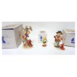 1310	LOT OF 3 GOEBEL HUMMELS W/ BOXES TALLEST IS 6 1/2 IN H 