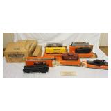 1001	LIONEL TRAINS OUTFIT NO. 2217WS O GAUGE FREIGHT TRAIN W/ WHISTLE & SMOKE TRAIN SET