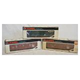 1041	3 LIONEL O & O27 GAUGE MODEL TRAIN CARS IN ORIGINAL BOXES
