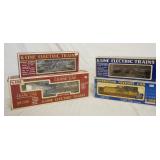 1042	4 K-LINE O/O27 GAUGE TRAIN MODELS W/ ORIGINAL BOXES