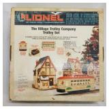 1044	LIONEL THE VILLAGE TROLLEY COMPANY TROLLY SET, 6-11809 W/ ORIGINAL BOX