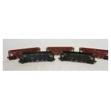 1047	4 LIONEL LEHIGH VALLEY TRAIN MODELS NO. 634625 & 64361