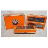 1048	LIONEL CONRAIL BATHTUB GONDOLA 3 PACK 6-17429 IN ORIGINAL BOXES