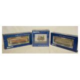 1050	3 UMD INDUSTRIAL RAIL MODELS W/ ORIGINAL BOXES