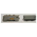 1052	COMMODORE VANDERBILT NEW YORK CENTRAL LINES MADE IN USA LOCOMOTIVE & TENDER MODEL