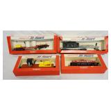 1063	4 GILBERT AMERICIAN FLYER *ALL ABOARD* MODELS