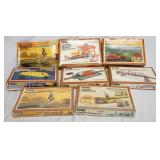1077	8 TYCO HO GAUGE BUILDING SETS INCLUDING ONE SEALED IN BOX