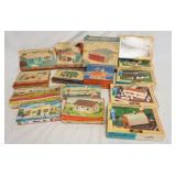 1079	LARGE LOT OF BACHMANN PLASTICVILLE BUILDING KITS