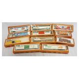 1081	11 TYCO HO GAUGE MODEL TRAINS