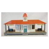 1087	NOMA *NOMA TOWN* MODEL TRAIN STATION 16 IN W, APP. 9 1/4 IN H 