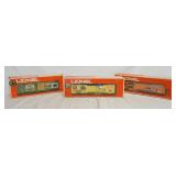 1122	LOT OF 3 LIONEL 75TH ANNIVERSARY MODEL TRAINS. LOT INCLUDES FAMOUS CATALOGS BOX CAR 6-7506, INN