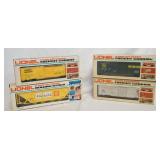 1136	4 LIONEL O & O27 GAUGE MODEL TRAINS