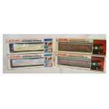 1137	4 LIONEL O & O27 GAUGE MODEL TRAINS