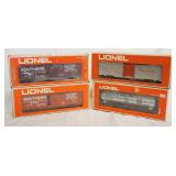 1142	4 LIONEL MODEL TRAINS