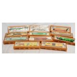 1163	12 TYCO HO GAUGE MODEL TRAINS