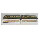 1183	LOT OF TWO K-LINE THE HEAVYWEIGHTS O GAUGE PASSENGER CAR MODELS; RINGLING BAGGAGE (ELEPHANTS) K