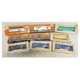 1205	LOT OF NINE LIONEL HO MODEL TRAINS