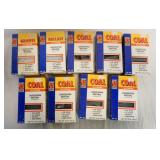 1207	LOT OF 9 PACKS OF LIFE-LIKE ALL PURPOSE LANDSCAPING MATERIAL INCLUDES, COAL, GRAVEL & BALLAST