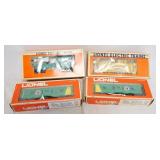 1216	LOT OF 4 LIONEL MODEL TRAINS