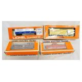 1217	LOT OF 4 LIONEL MODEL TRAINS