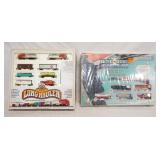 1221	2 BACHMANN N SCALE TRAIN SETS, NO 4406 TWIN LOCOMOTIVES & 6 CARS, & 24005 STEAM LOCOMOTIVE W/ S