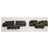 1238	LOT OF 5 O/O27 GAUGE LIONEL LOCOMOTIVES & TENDER