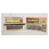 1243	4 LIONEL O/O27 GAUGE MODEL TRAINS