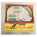 1253	LIFE LIKE N GAUGE MINIATURE TRAIN SET ITEM NO. 07526