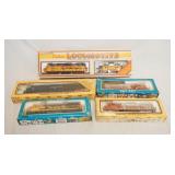 1254	5 LIFE LIKE HO GAUGE MODEL TRAINS