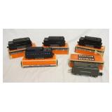 1302	LOT OF 5 LIONEL MODEL TRAIN TENDERS LOT INCLUDES NOS. 2225W, 6466W, 6026W, 671W, & 2020W