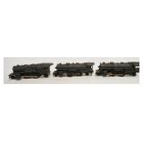 1307	LOT OF 3 LIONEL LOCOMOTIVES, LOT INCLUDES 1110, 258, & 1101