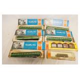 1335	LOT OF 5 CON-COR HO GAUGE MODEL KITS & 2 TRAINS