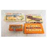 1343	LOT OF LIONEL TRAINS/ACCESSORIES INCLUDES MANUAL SWITCHES, REMOTE CONTROL SWITCH, O & O 27 GAUG
