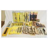 1351	LARGE LOT OF MODEL TRAIN ACCESSORIES INCLUDES ATLAS, LIFE LIKE, MODEL POWER & AHM