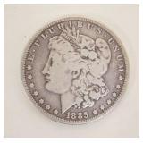 1041	1885 MORGAN SILVER DOLLAR