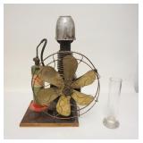 1001	ROSEVILLE GREEN PINECONE TRUMPET VASE, HAS ORIGINAL STICKER, 10 1/2 IN