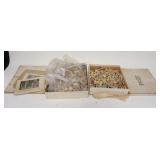 1103	ANTIQUE WOOD JIG SAW PUZZLES LOT OF 2, NUMBER OF PIECES UNCERTAIN