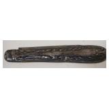 1128	ANTIQUE SILVER POCKET KNIFE, 1860 WILLIAM FISKE, CLEVELAND OH, BLADE HAS TOUCH MARKS