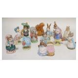 1207	GROUP OF 13 BESWICK BEATRIX POTTER FIGURES, TALLEST IS 4 1/2 IN