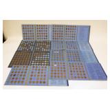 1249	LOT OF 8 COLLECTORS BOOKS OF PENNIES, NOT COMPLETE